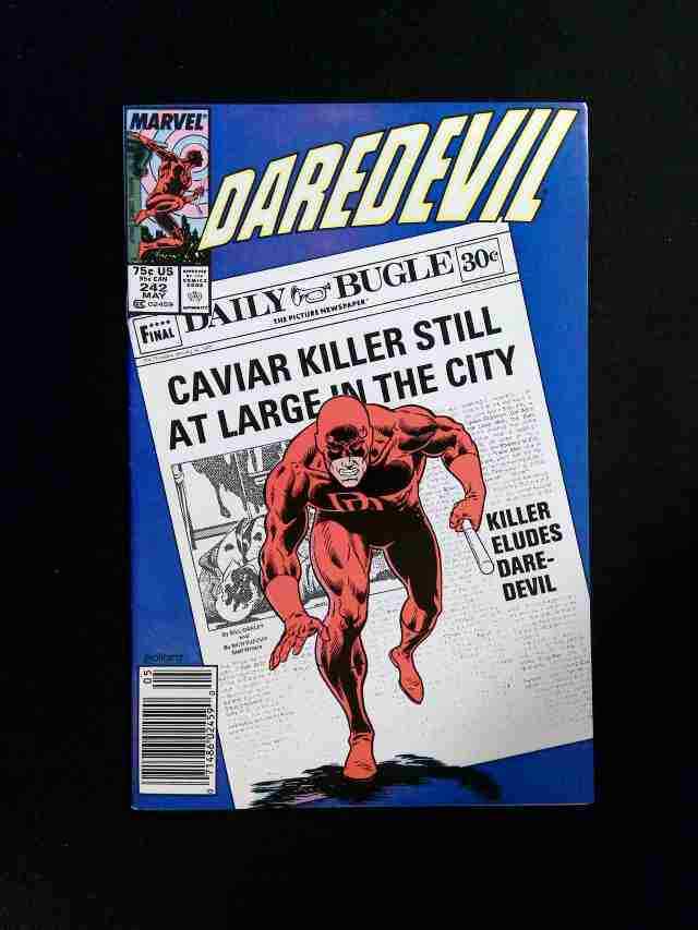 Daredevil #242  MARVEL Comics 1987 VF+ NEWSSTAND