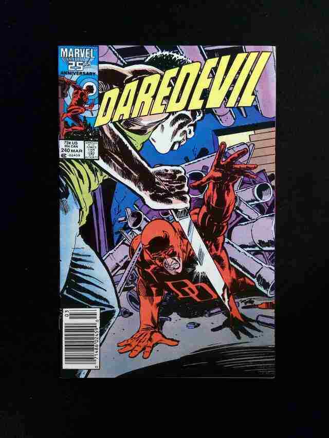Daredevil #240  MARVEL Comics 1987 VF NEWSSTAND