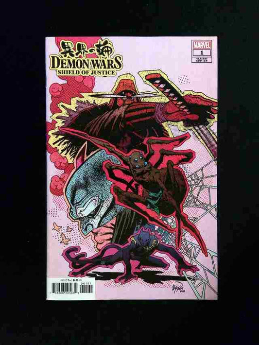 Demon Wars Shield of Justice #1F  MARVEL Comics 2023 NM-  HARREN VARIANT