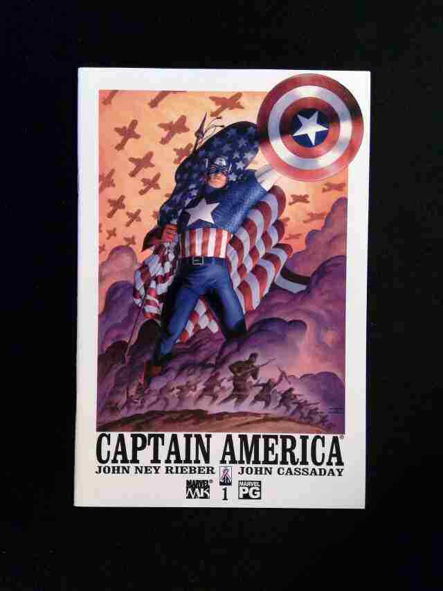 Captain America #1 (4TH SERIES) MARVEL Comics 2002 VF/NM