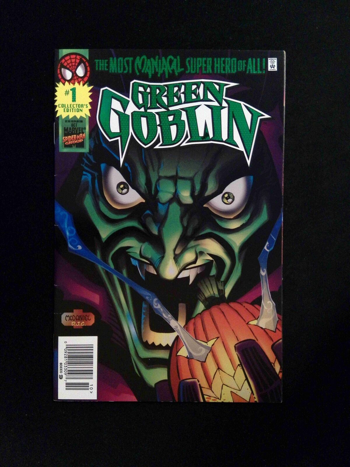 Green Goblin #1  MARVEL Comics 1995 VF NEWSSTAND