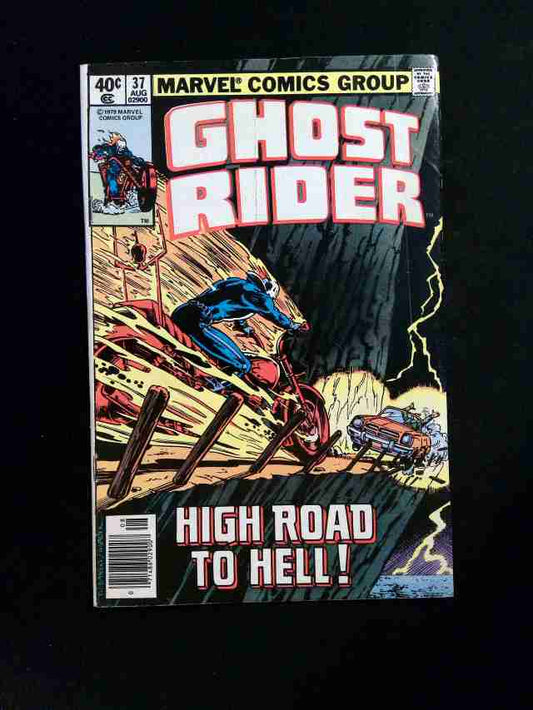 Ghost Rider #37  MARVEL Comics 1979 FN- NEWSSTAND