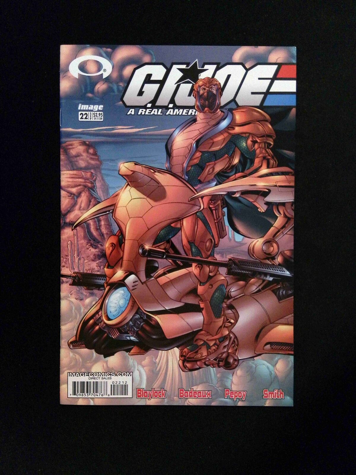 GI Joe #22REP  IMAGE Comics 2003 NM  Turner Variant