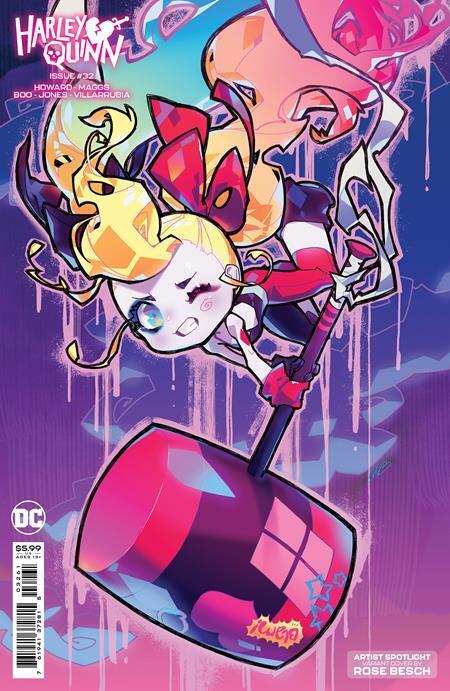 HARLEY QUINN #32C DC COMICS 2023 NM+ ROSE BESCH CREATOR VARIANT