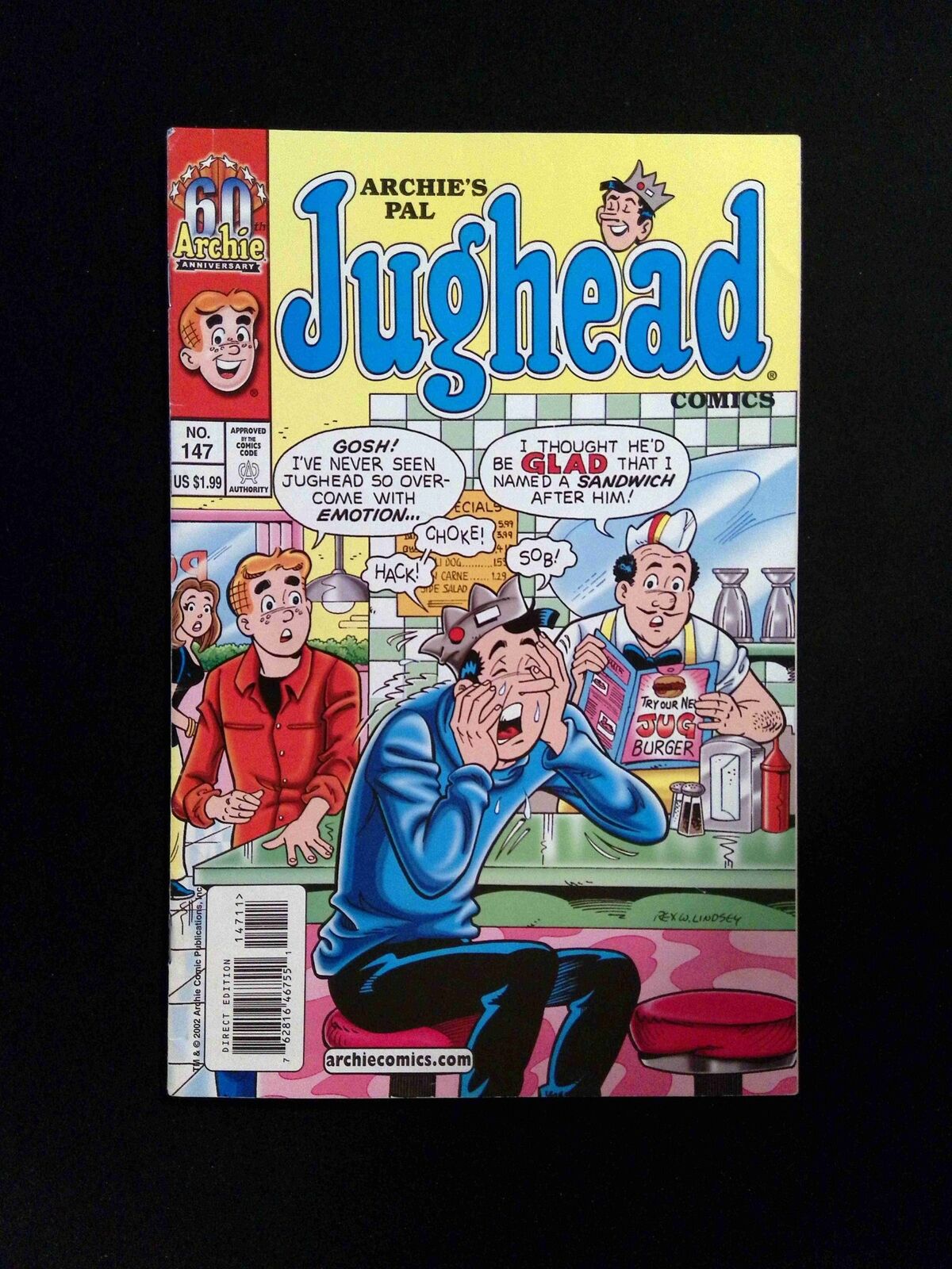 Jughead #147 (2ND SERIES) ARCHIE Comics 2002 FN+
