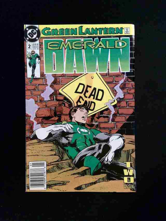 Green Lantern Emerald Dawn I #2  dc Comics 1990 VF NEWSSTAND