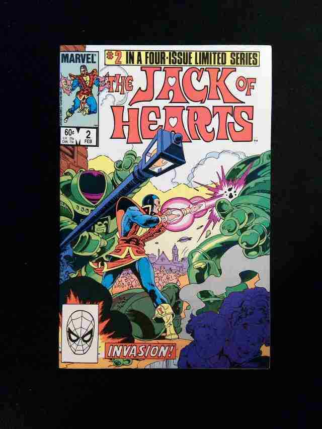 Jack Of Hearts #2  MARVEL Comics 1984 VF/NM