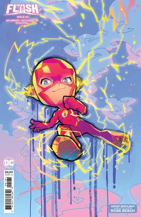 FLASH #1D DC COMICS 2023 NM+ ROSE BESCH CREATOR VARIANT