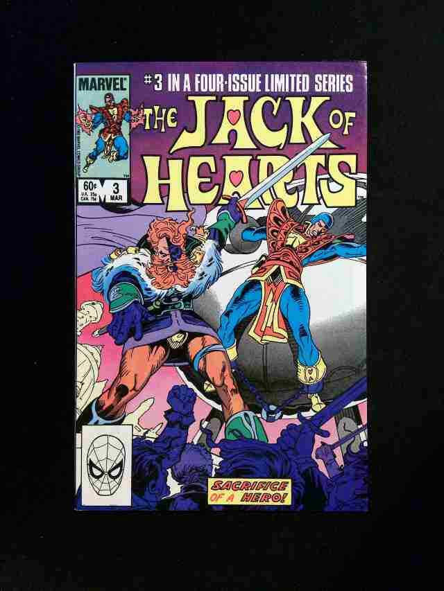 Jack Of Hearts #3  MARVEL Comics 1984 VF/NM