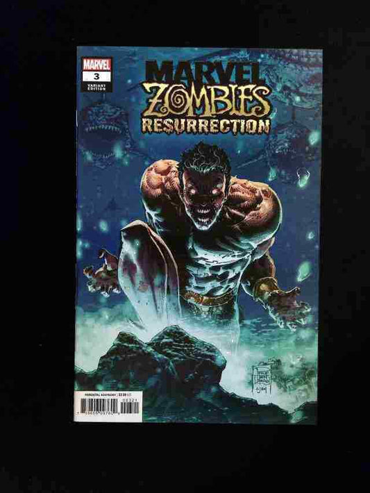 Marvel Zombies Resurrection #3B  MARVEL Comics 2020 NM  TAN VARIANT