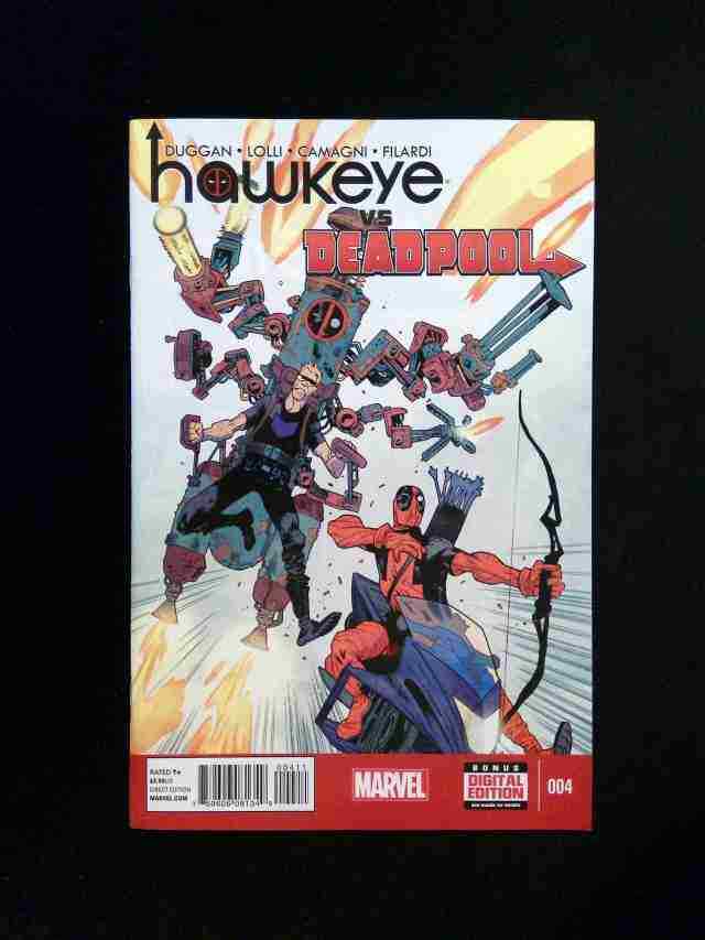 Hawkeye vs Deadpool #4  MARVEL Comics 2015 NM-