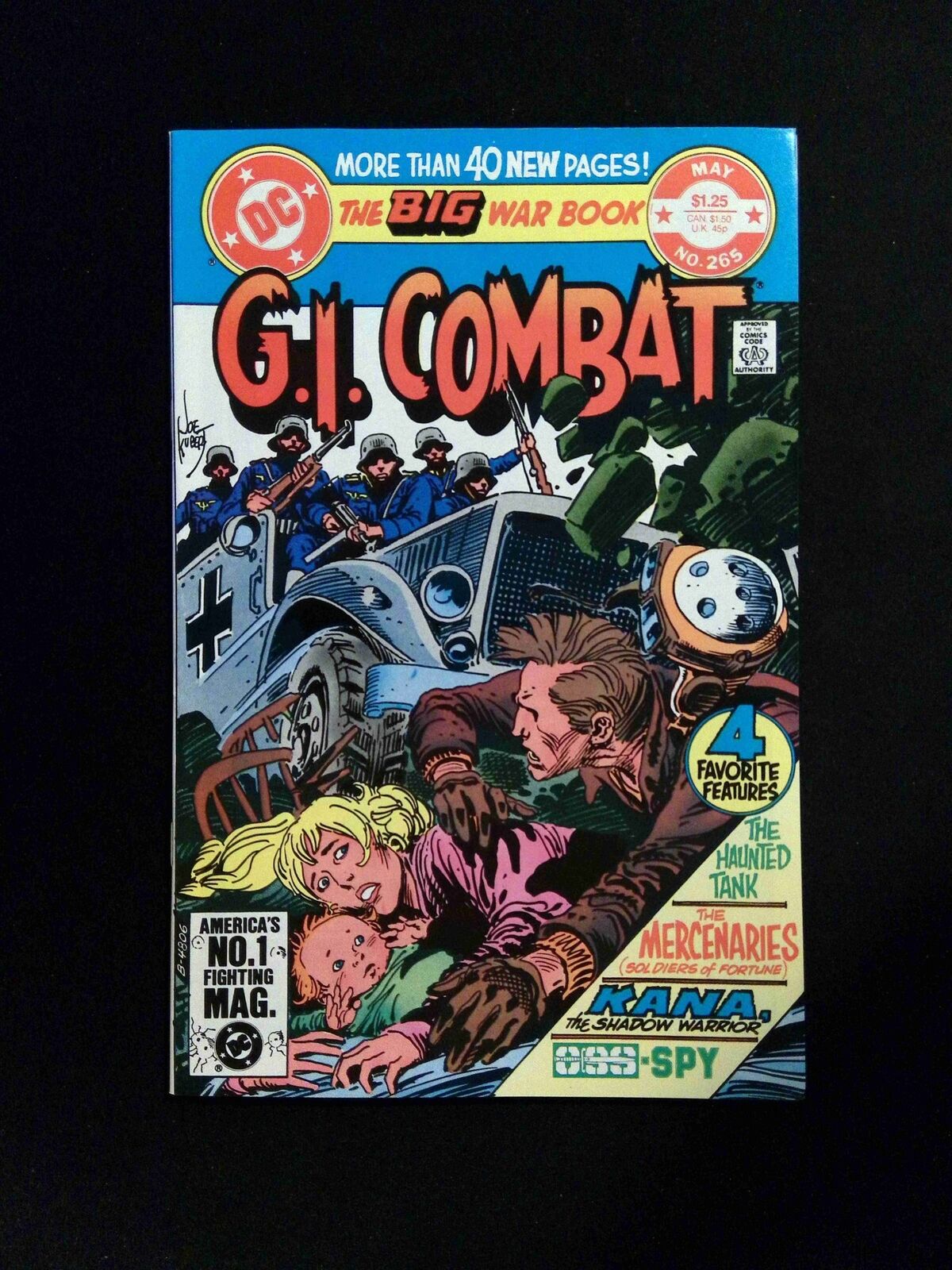 GI Combat #265  DC Comics 1984 VF+