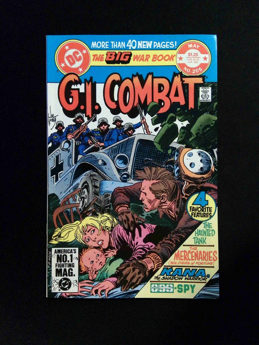 GI Combat #265  DC Comics 1984 VF+