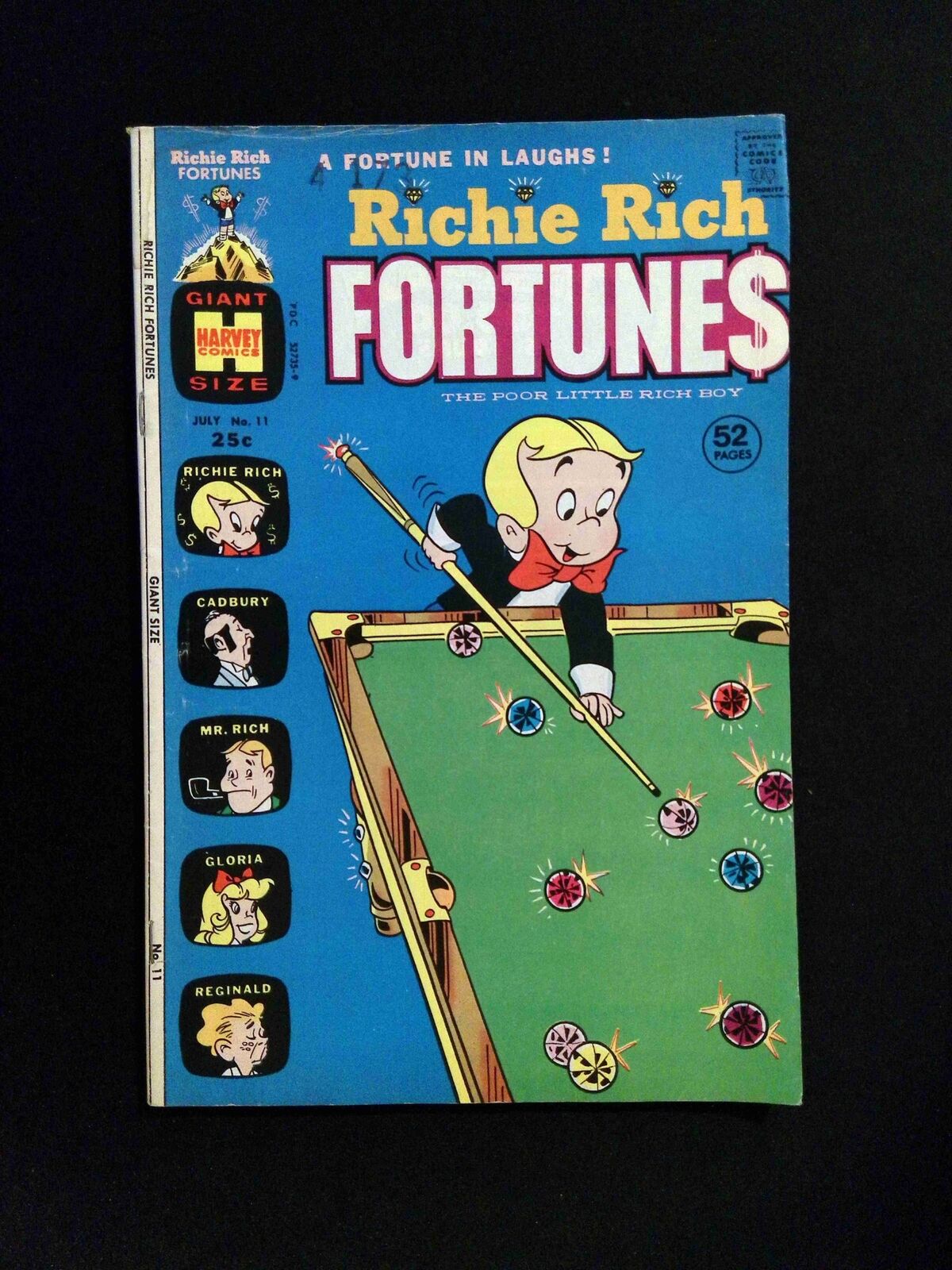 Richie Rich Fortune #11  HARVEY Comics 1973 VG