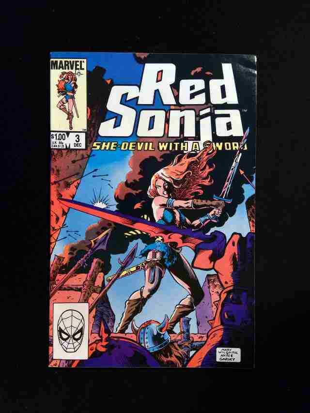 Red Sonja #3 (3RD SERIES) MARVEL Comics 1983 VF