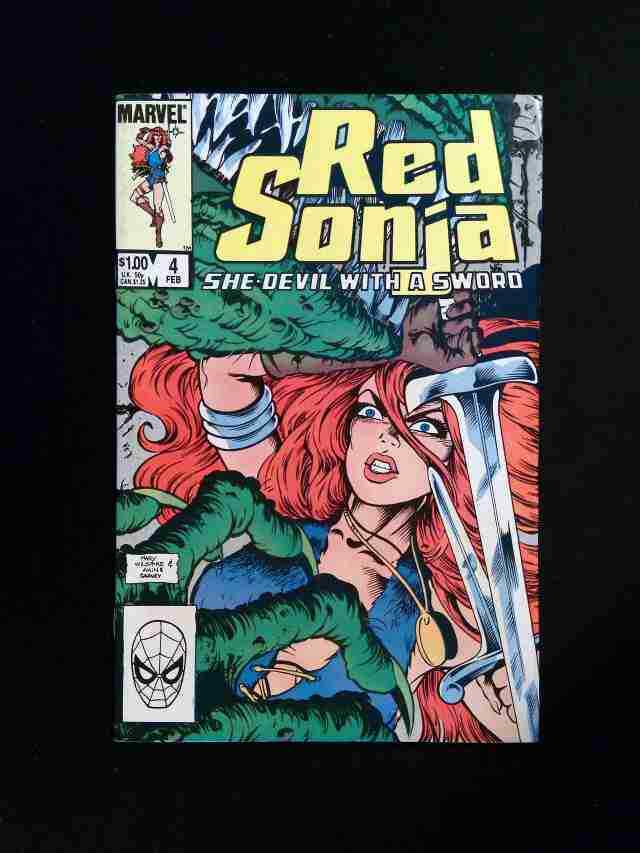 Red Sonja #4 (3RD SERIES) MARVEL Comics 1984 VF