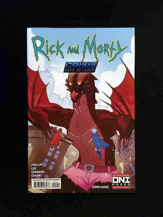 Rick and Morty Crisis on C 137 #2B  ONI PRESS Comics 2022 NM-  HUANG VARIANT