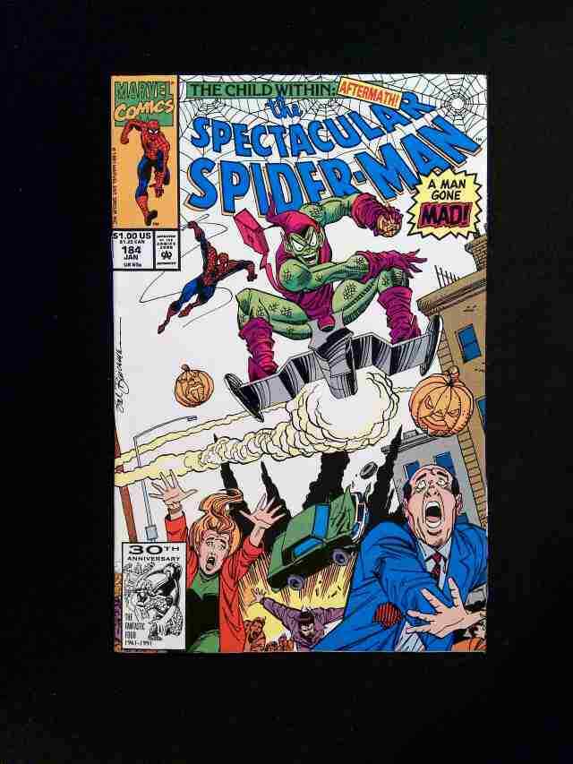 Spectacular Spider-Man #184  MARVEL Comics 1992 FN+