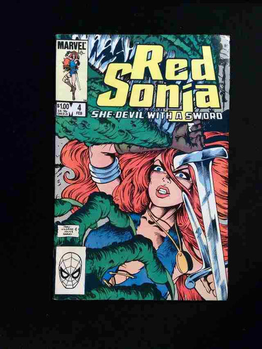 Red Sonja #4 (3RD SERIES) MARVEL Comics 1984 FN/VF