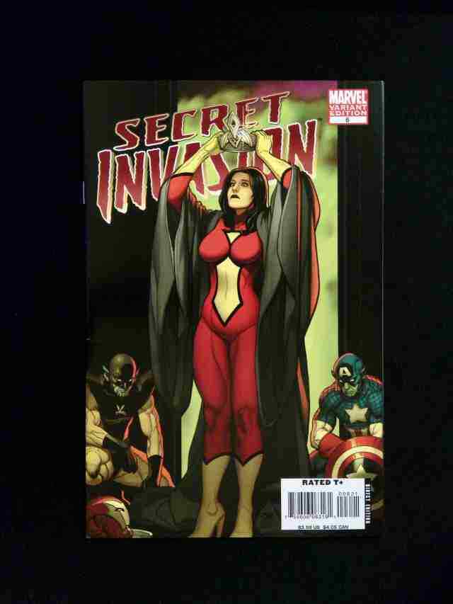 Secret Invasion #6C  MARVEL Comics 2008 VF/NM  CHO VARIANT