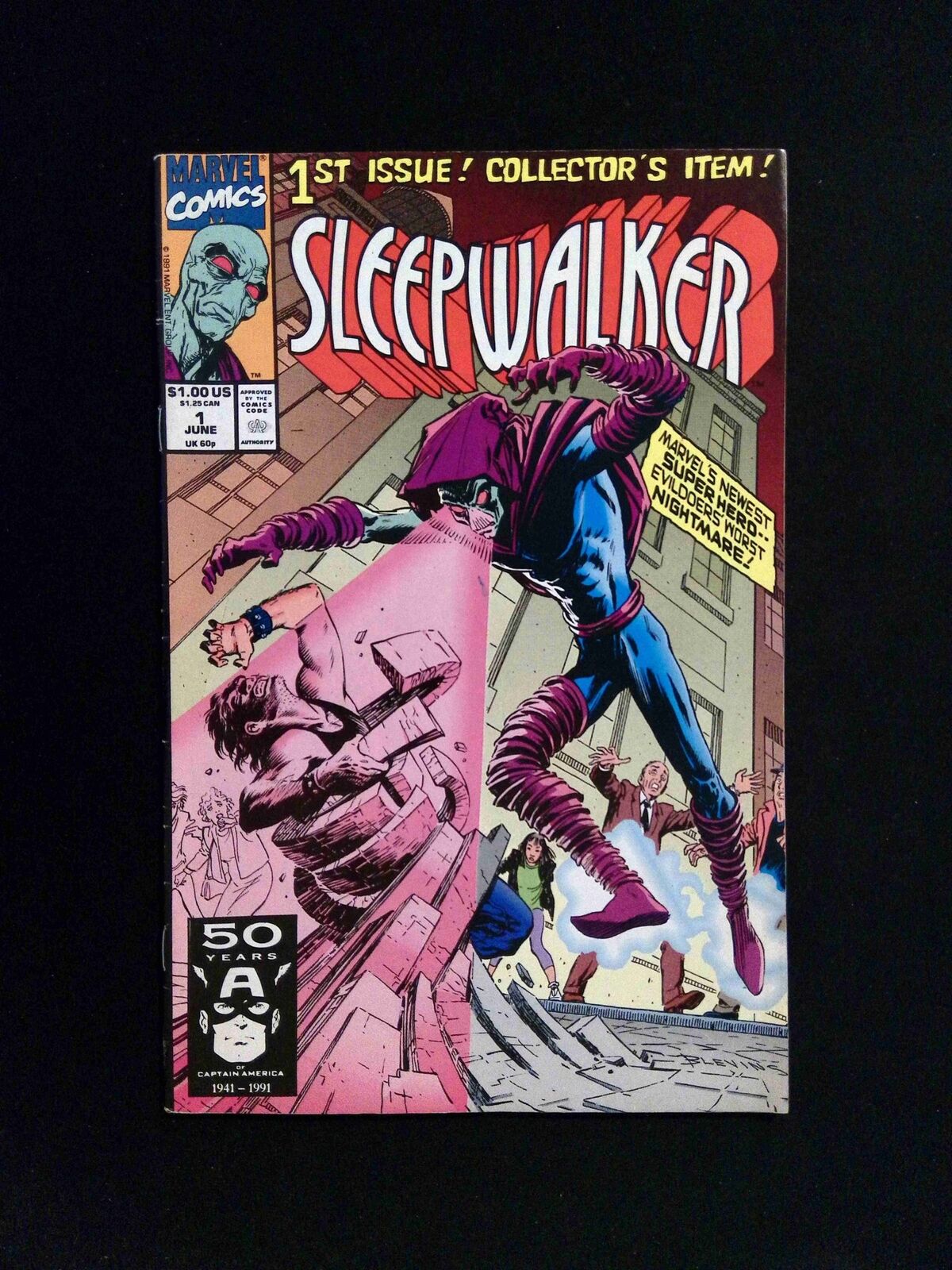 Sleepwalker #1  MARVEL Comics 1991 FN/VF