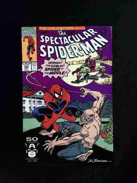 Spectacular Spider-Man #182  MARVEL Comics 1991 VF-