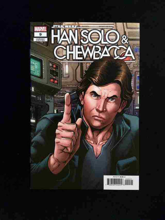 Star Wars Han Solo and Chewbacca #9B  MARVEL Comics 2023 NM  NAUCK VARIANT