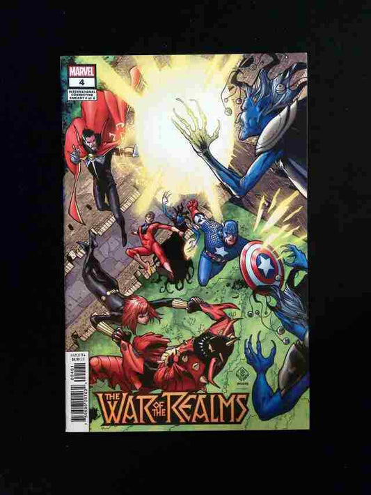 War of the Realms #4E  MARVEL Comics 2019 VF/NM  TAN VARIANT