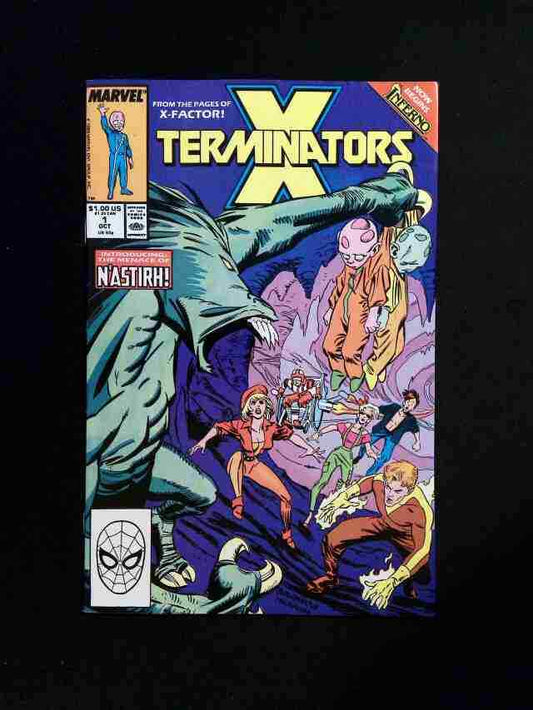 X Terminators #1  MARVEL Comics 1988 VF