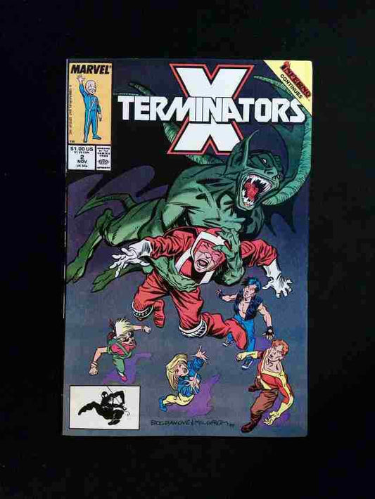 X Terminators #2  MARVEL Comics 1988 VF