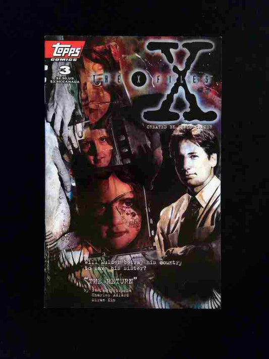 X-Files  #3  TOPPS Comics 1995 VF+