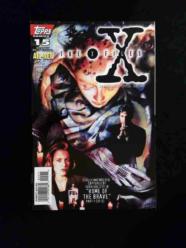 X-Files  #15  TOPPS Comics 1996 VF+