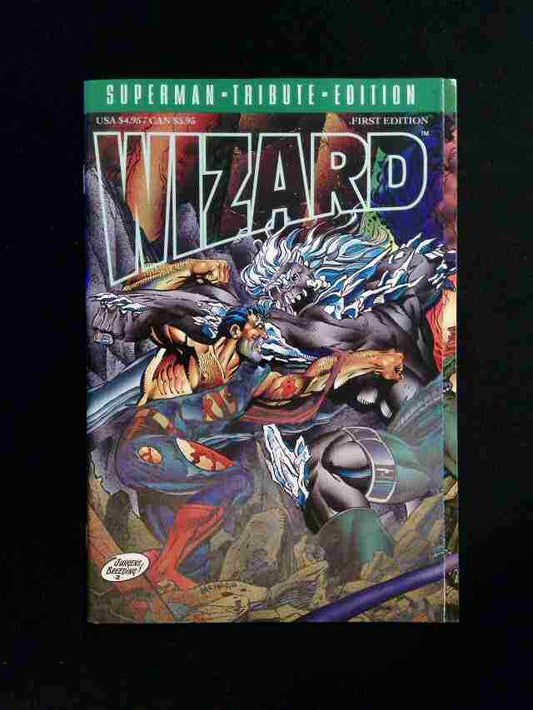 Wizard Superman Tribute Edition #1U  WIZARD Comics 1993 VF/NM