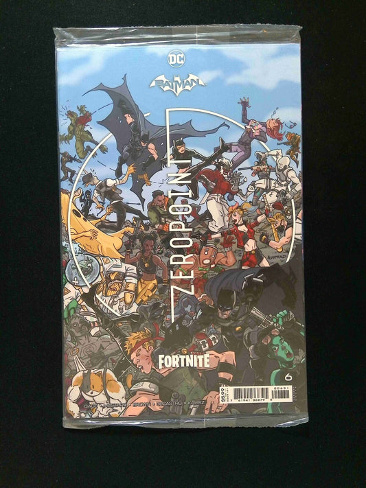 Batman Fortnite Zero Point #6C  DC Comics 2021 NM-  Mustard Variant