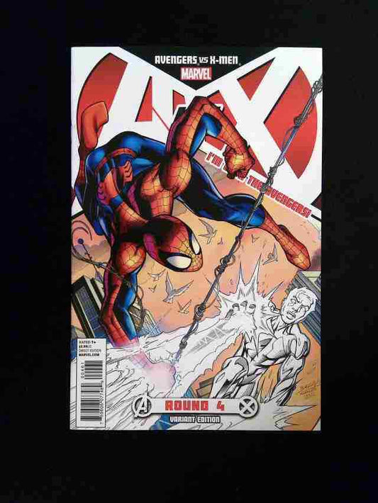 Avengers vs.X-Men #4F  MARVEL Comics 2012 VF+  BAGLEY VARIANT