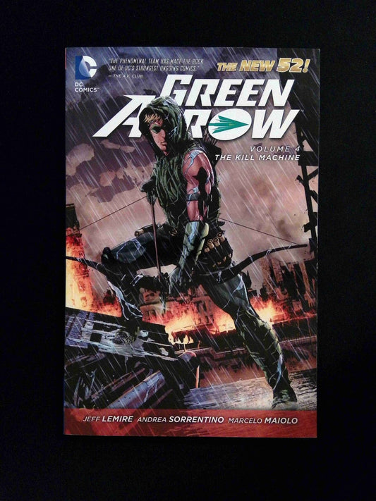 Green Arrow #4-1ST Vol. 4 DC Comics 2014 NM+  TPB