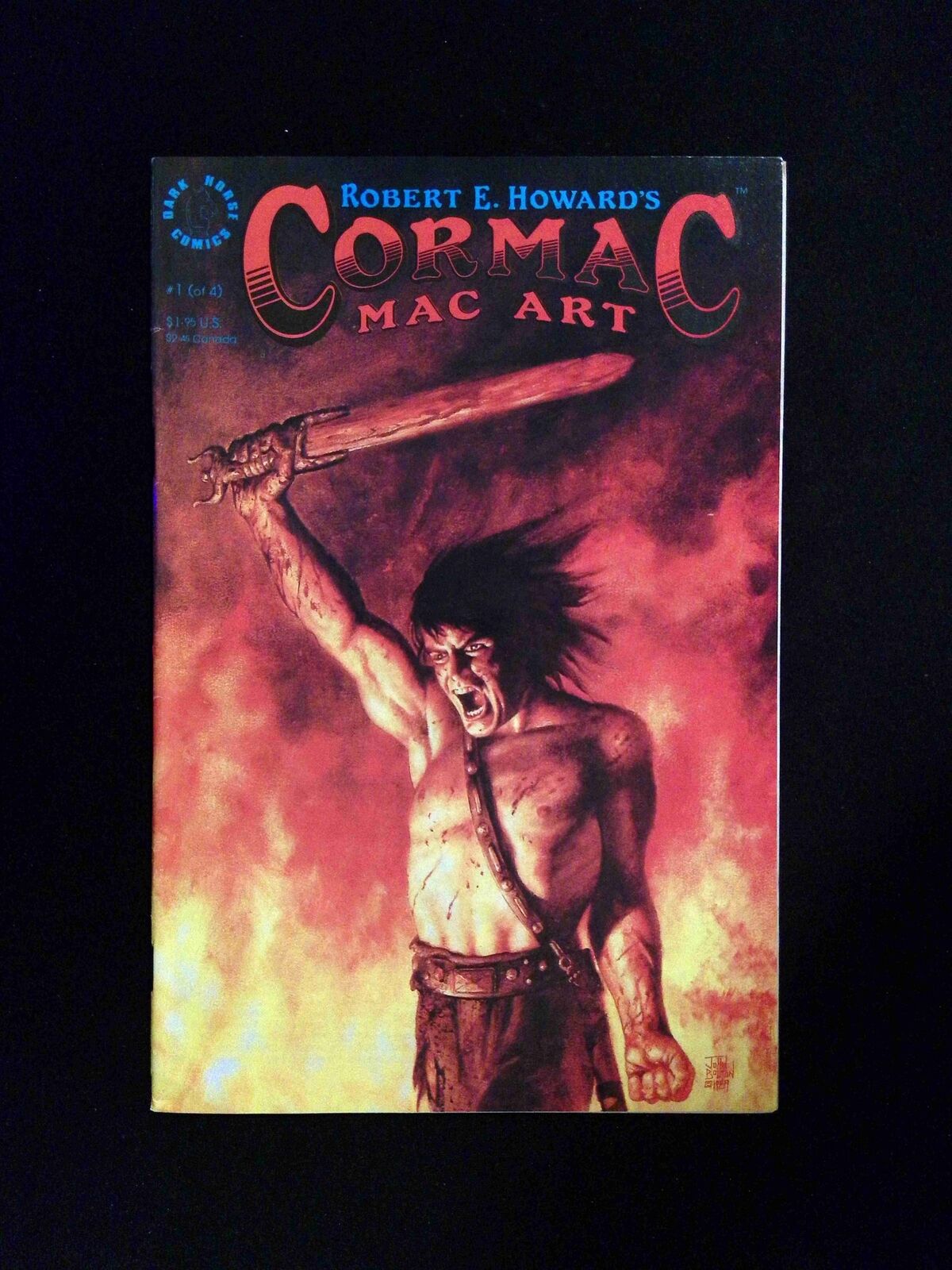 Cormac Mac Art #1  Dark Horse Comics 1990 VF+