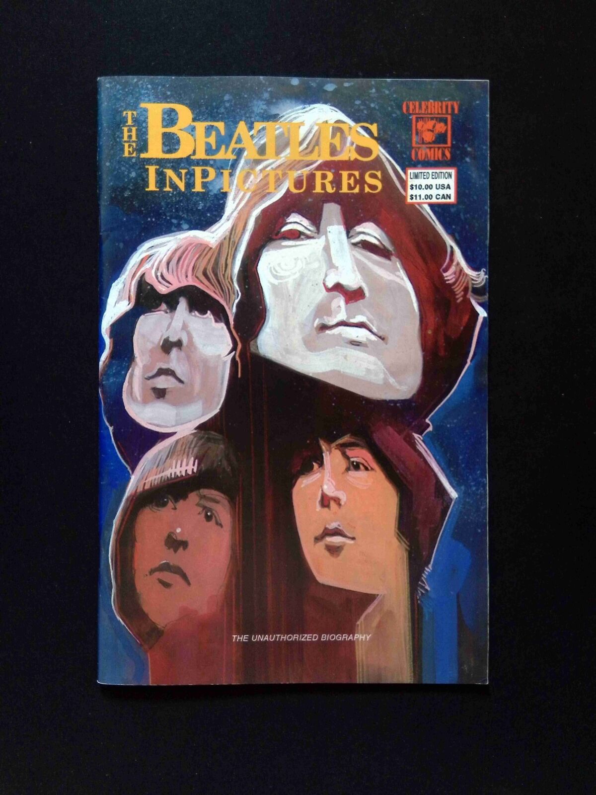 Beatles in Pictures #1  CALEBRITY COMICS Comics 1992 VF