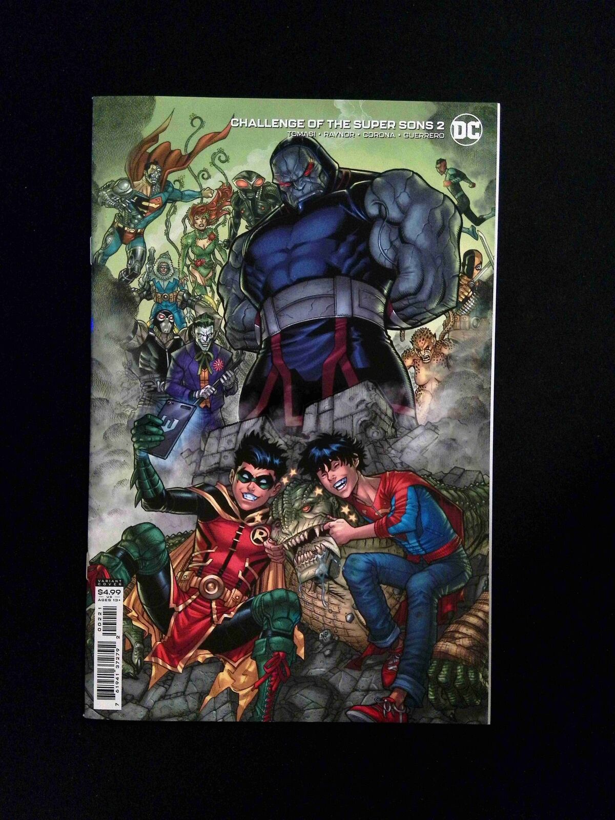 Challenge of the Super Sons #2B  DC Comics 2021 NM  Bradshaw Variant