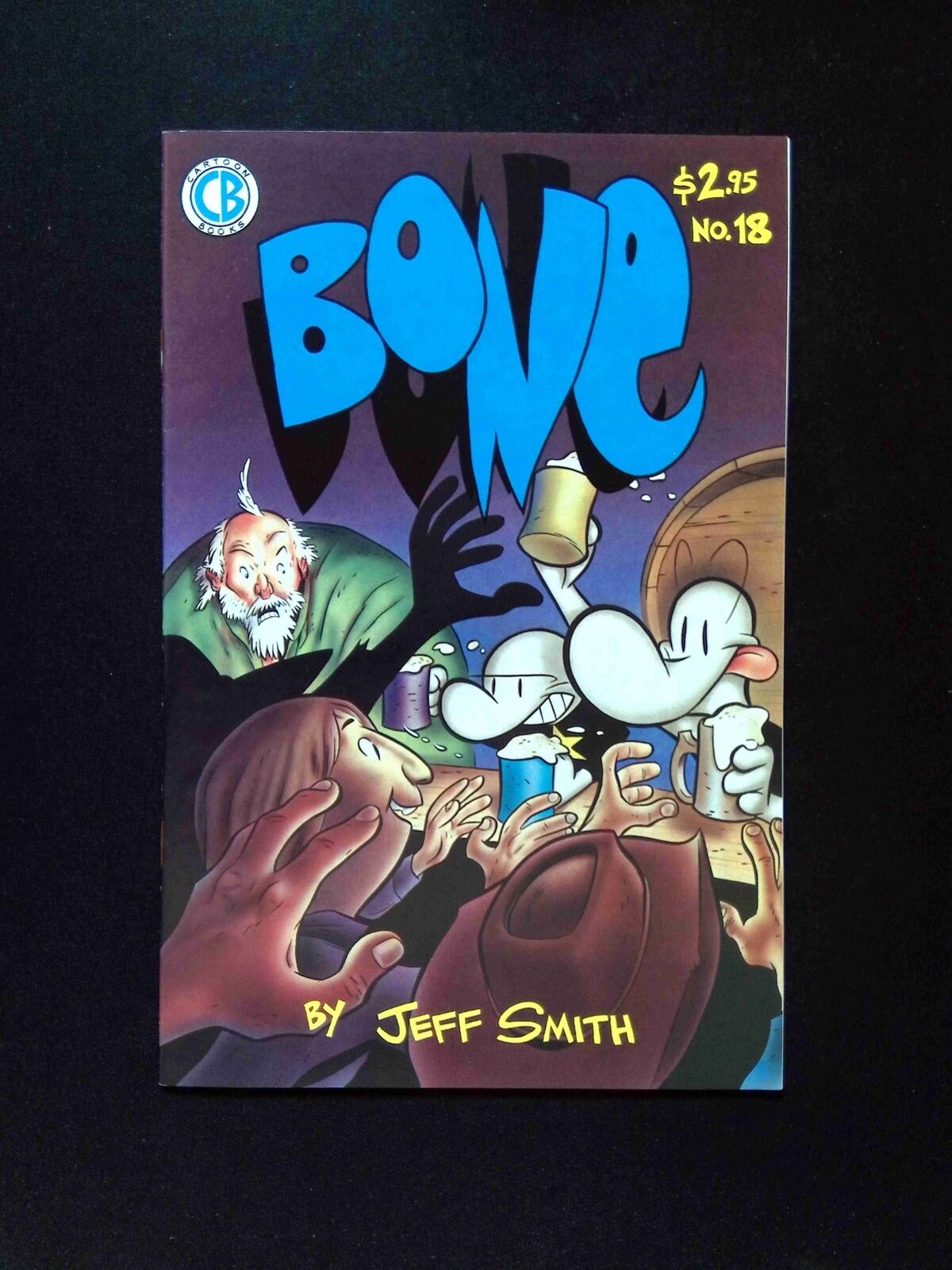 Bone #18  CARTOON BOOKS Comics 1995 VF+