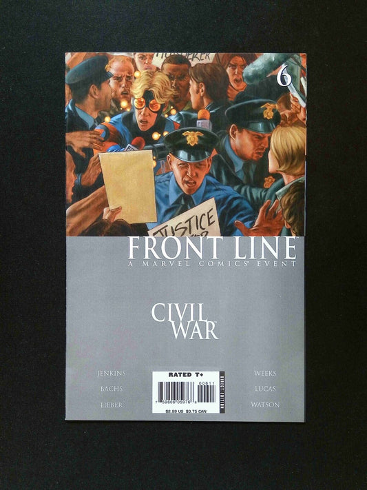 Civil War Front Line #6  MARVEL Comics 2006 VF+