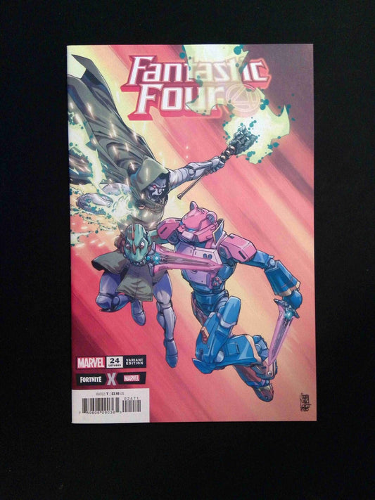 Fantastic Four #24J (6th Series) Marvel Comics 2020 NM+  Camuncoli Variant