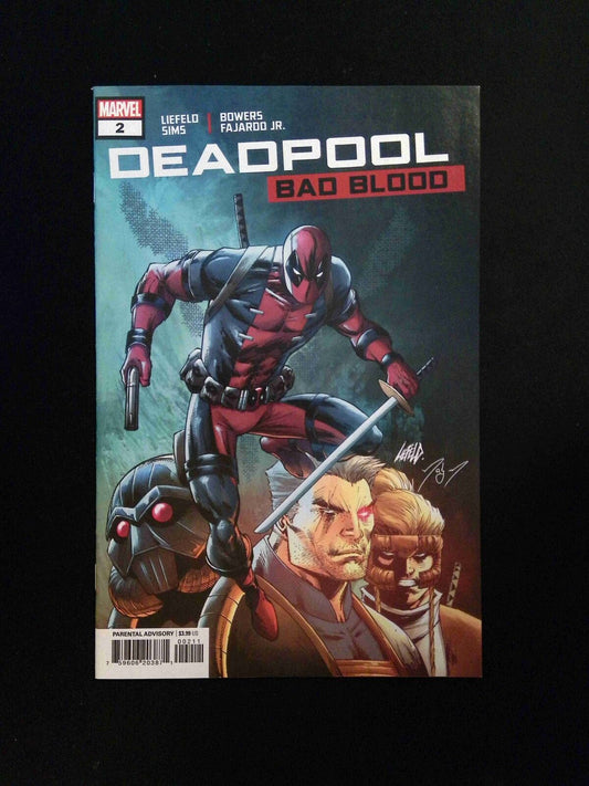 Deadpool Bad Blood #2  Marvel Comics 2022 NM-