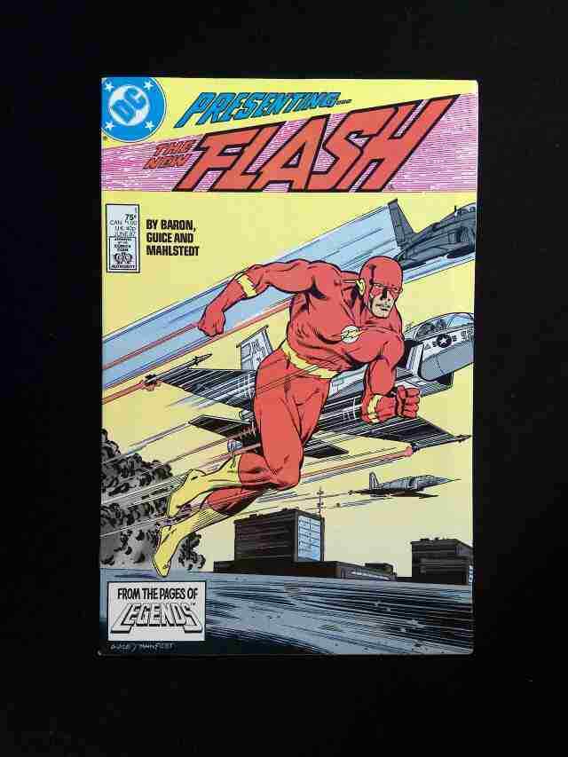 Flash #1 (2ND SERIES) DC Comics 1987 NM  FERST FIREBUG