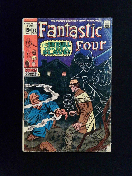 Fantastic Four #90  Marvel Comics 1969 VG