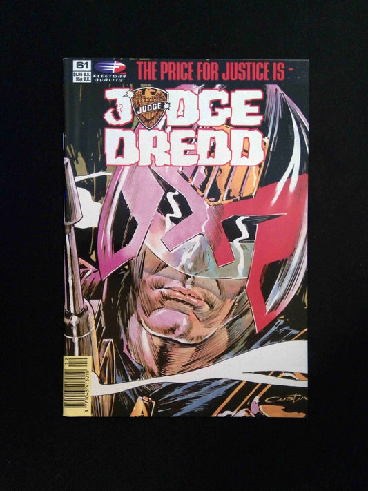 Judge Dredd #61  Quality Comics 1992 NM- Newsstand