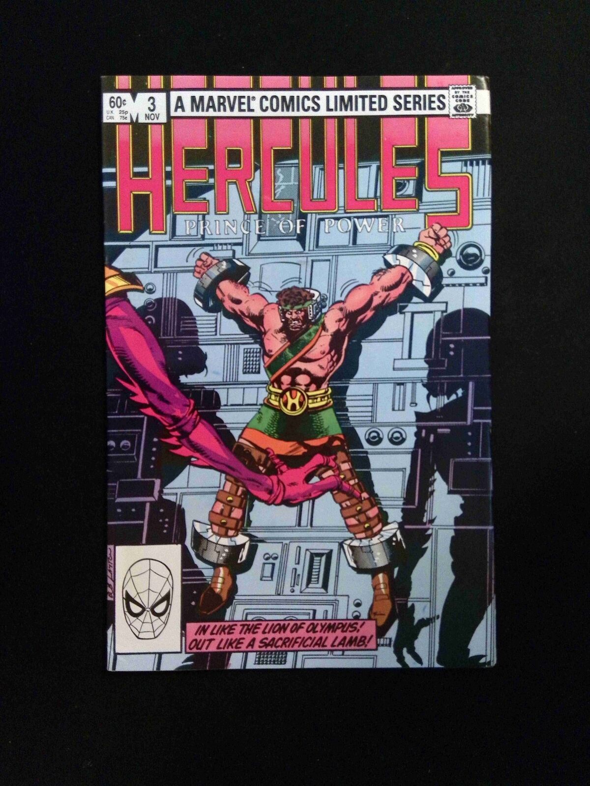 Hercules Prince of Power #3  Marvel Comics 1982 VF