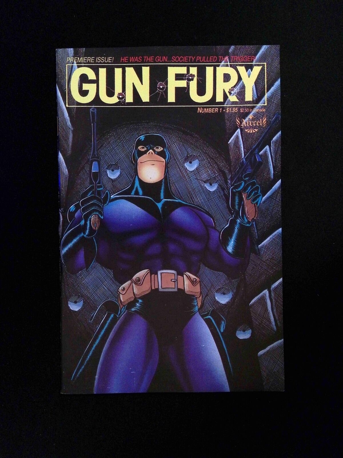 Gun Fury #1  Aircel Comics 1989 VF+