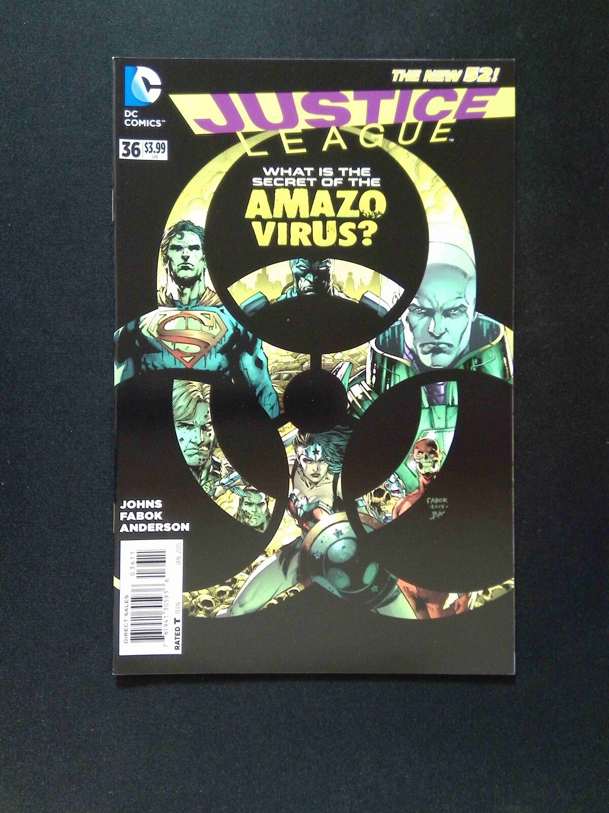 Justice League  #36  DC Comics 2015 NM