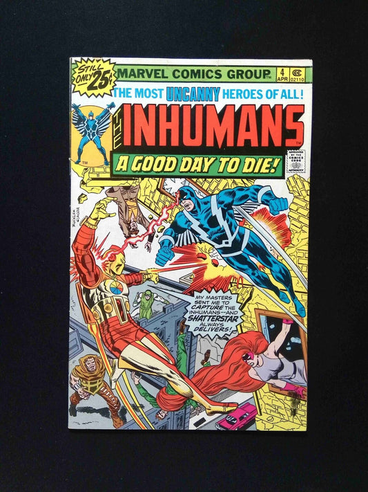 Inhuman #4  MARVEL Comics 1976 FN